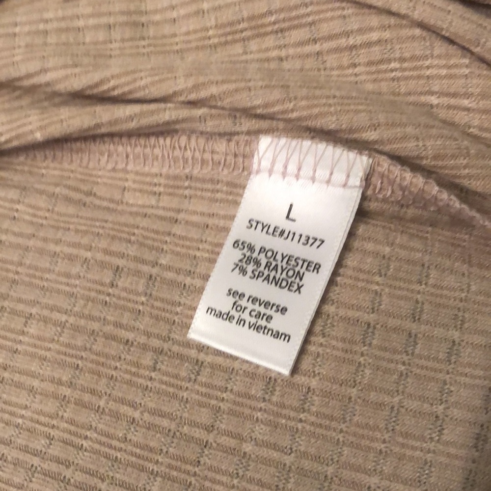 Active USA Side Slit Open Cardigan Duster in Taupe Tan Size Large - Picture 9 of 16